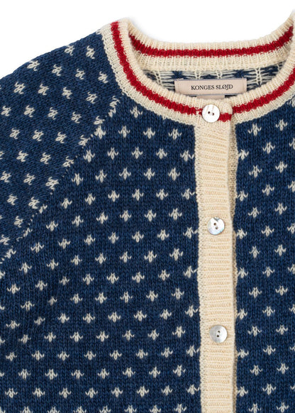 Konges Sløjd Billi cardigan - blue Konges Sløjd New Collection