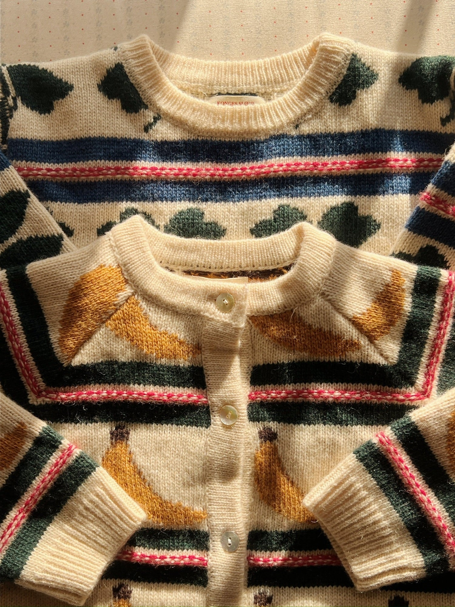 Konges Sløjd BILLI KNIT CARDIGAN - banana Konges Sløjd New Collection