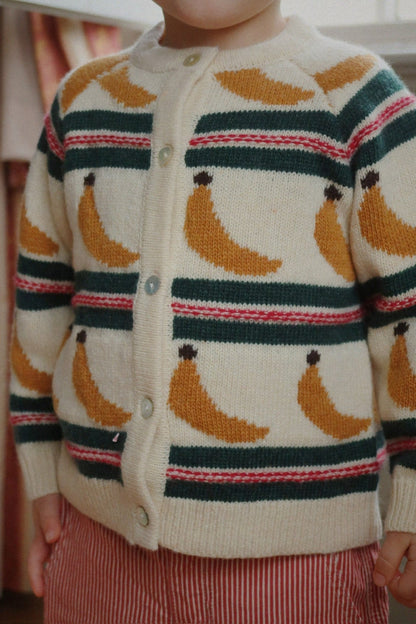 Konges Sløjd BILLI KNIT CARDIGAN - banana Konges Sløjd New Collection