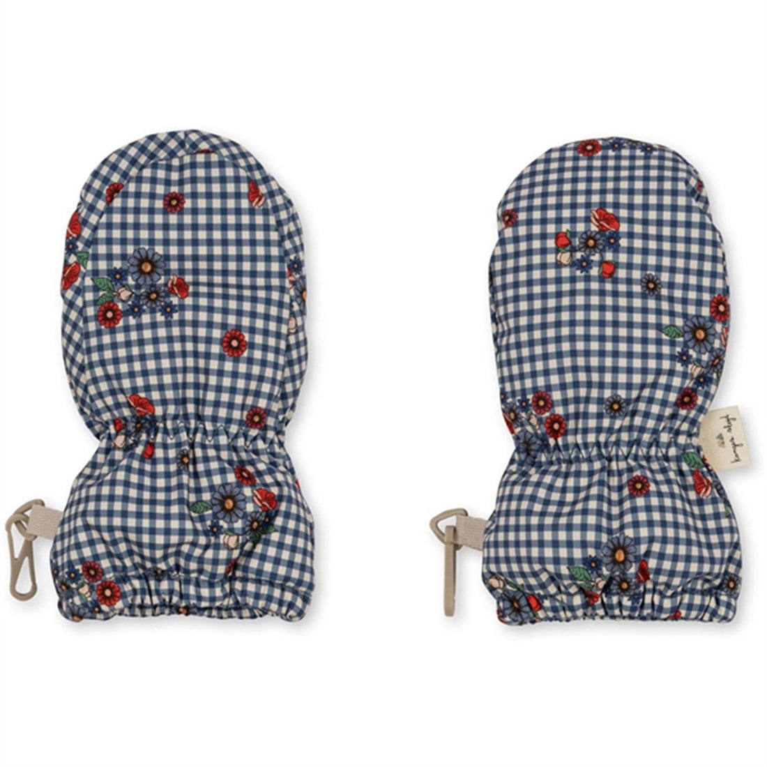 Konges Sløjd Blossom Check Nutti Baby Down Gloves Konges Sløjd