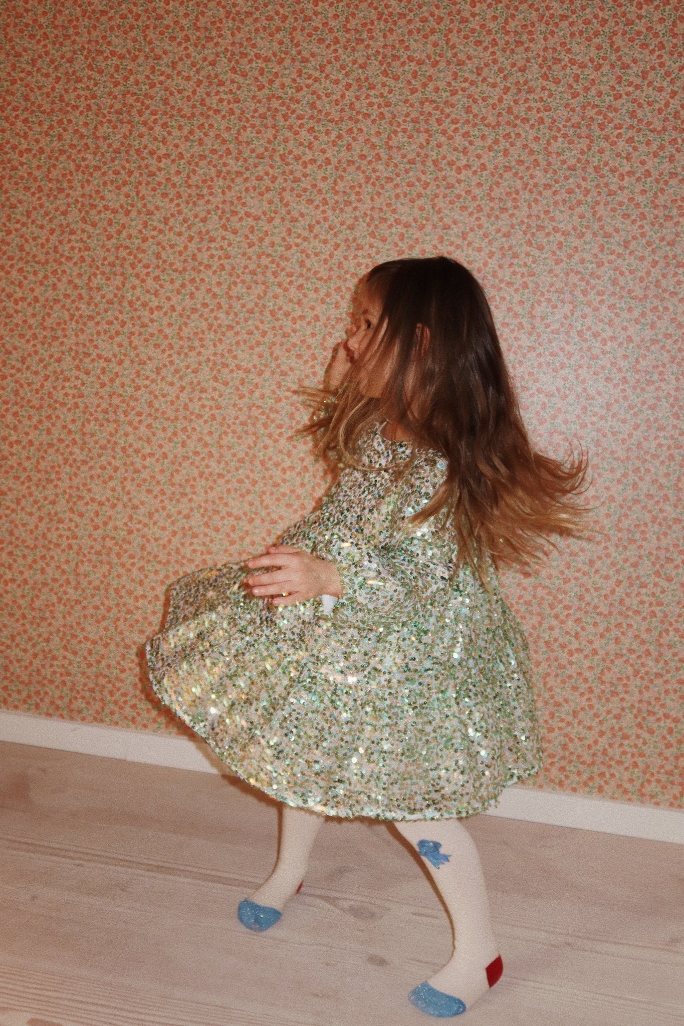 Konges Sløjd BOW JAQUARD TIGHTS - BOW MIX Konges Sløjd