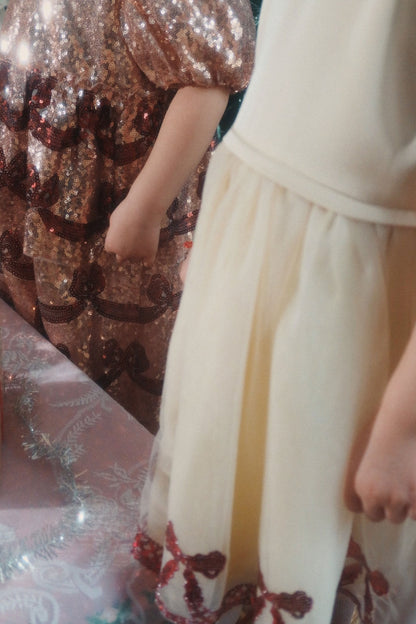 Konges Sløjd BOWIE SEQUIN DRESS - brazilian sand Konges Sløjd