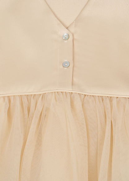 Konges Sløjd BOWIE SEQUIN DRESS - brazilian sand Konges Sløjd