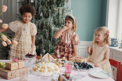 Konges Sløjd BOWIE SEQUIN DRESS - brazilian sand Konges Sløjd