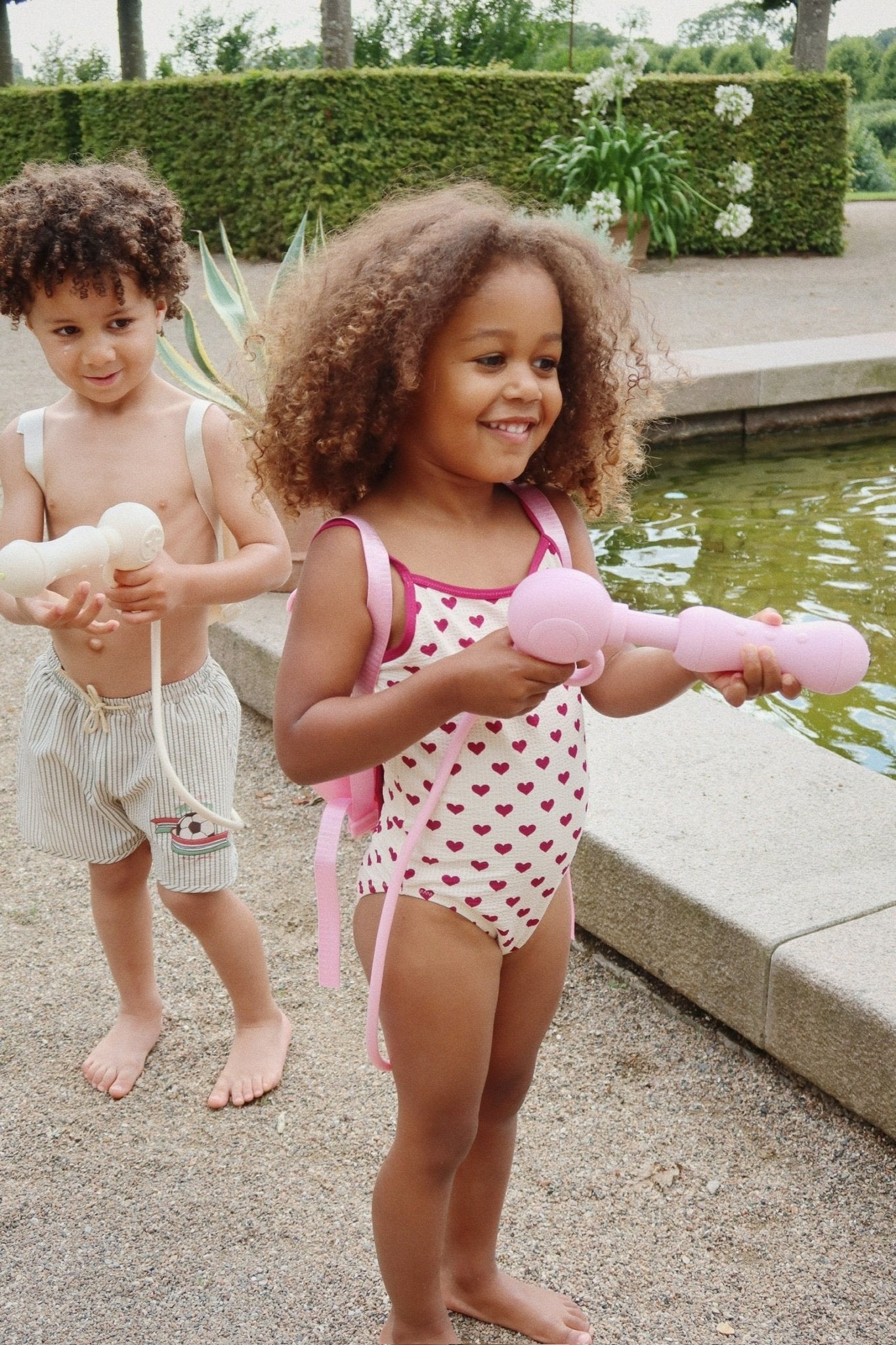 Konges Sløjd BOWIE SWIMSUIT - coeur sangria Konges Sløjd