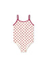 Konges Sløjd BOWIE SWIMSUIT - coeur sangria Konges Sløjd