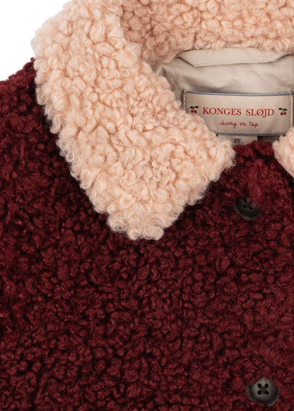 Konges Sløjd CALIN COAT - cabernet Konges Sløjd New Collection