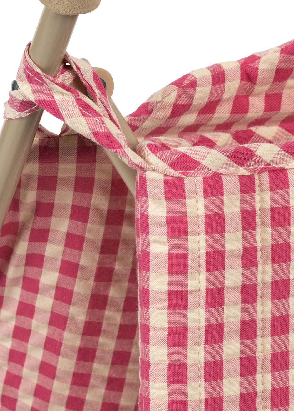 Konges Sløjd CHEEKY DOLL STROLLER - bubblegum check Konges Sløjd