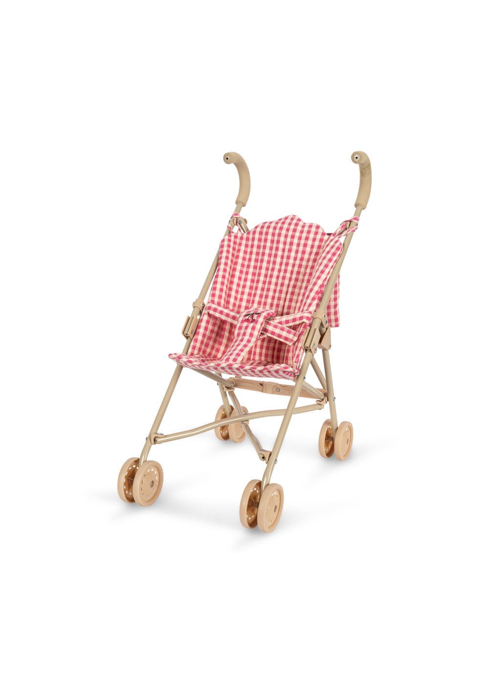Konges Sløjd CHEEKY DOLL STROLLER - bubblegum check Konges Sløjd
