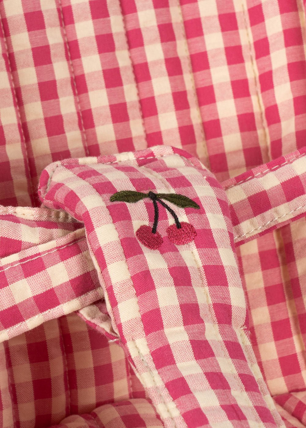 Konges Sløjd CHEEKY DOLL STROLLER - bubblegum check Konges Sløjd