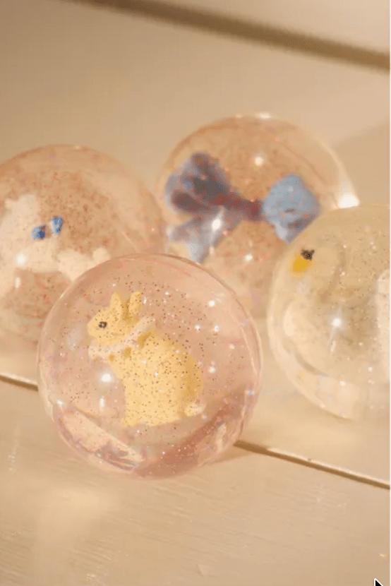 Konges Sløjd chrismtas BOUNCING BALL SETS - Poodle/Bow Konges Sløjd