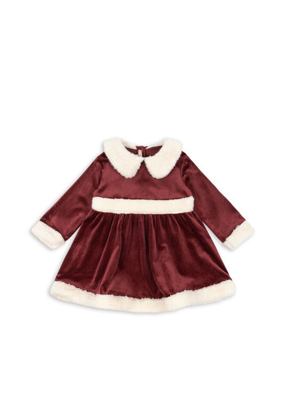 Konges Sløjd CHRISTMAS DRESS - red dahlia Konges Sløjd New Collection