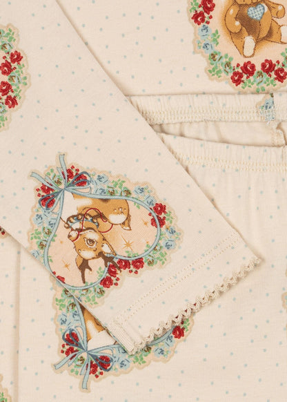 Konges Sløjd CHRISTMAS PYJAMAS SET - deer diary Konges Sløjd New Collection