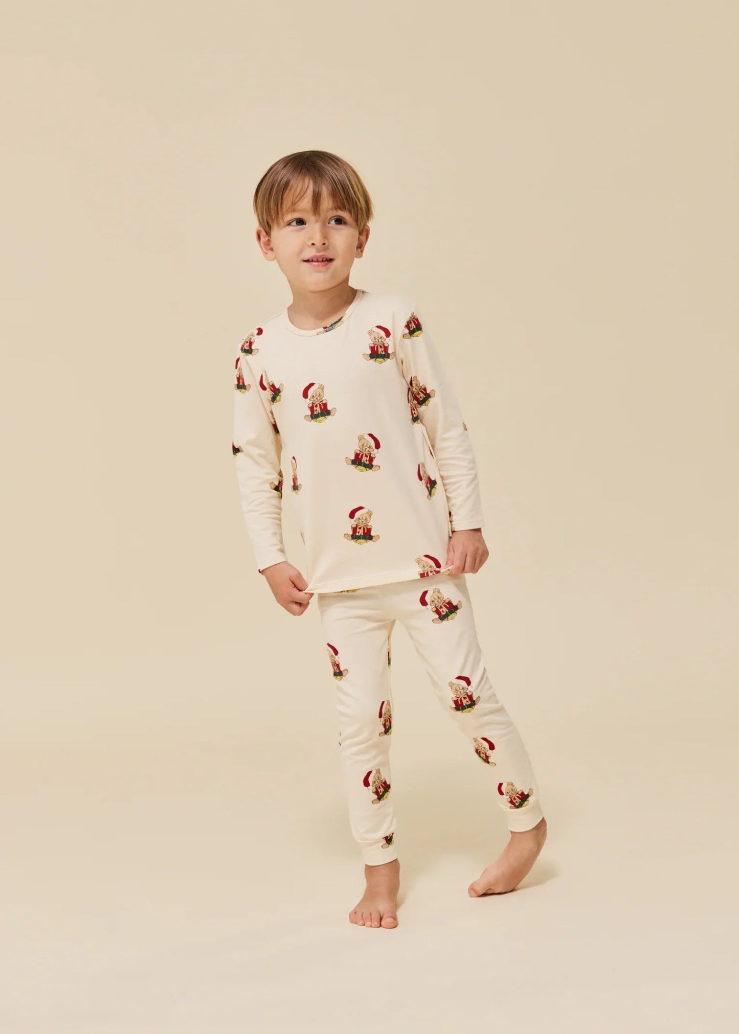 Konges Sløjd Christmas Teddy Basic Blouse/Pants Set Konges Sløjd - enjoykidsus