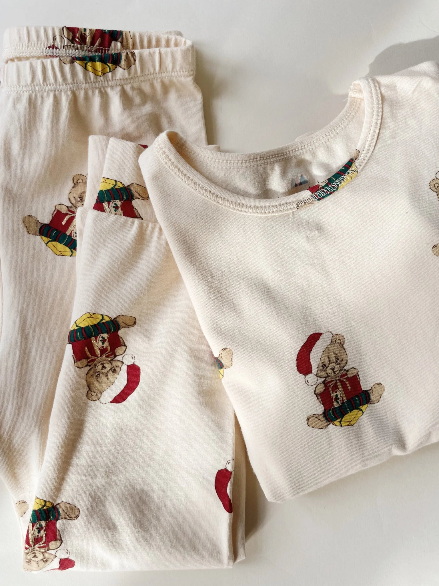 Konges Sløjd Christmas Teddy Basic Blouse/Pants Set Konges Sløjd - enjoykidsus