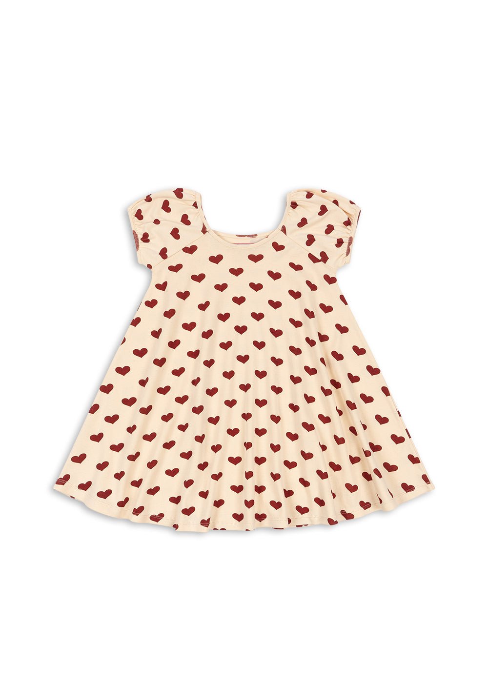 Konges Sløjd CLASSIC SS DRESS GOTS - amour rouge Konges Sløjd