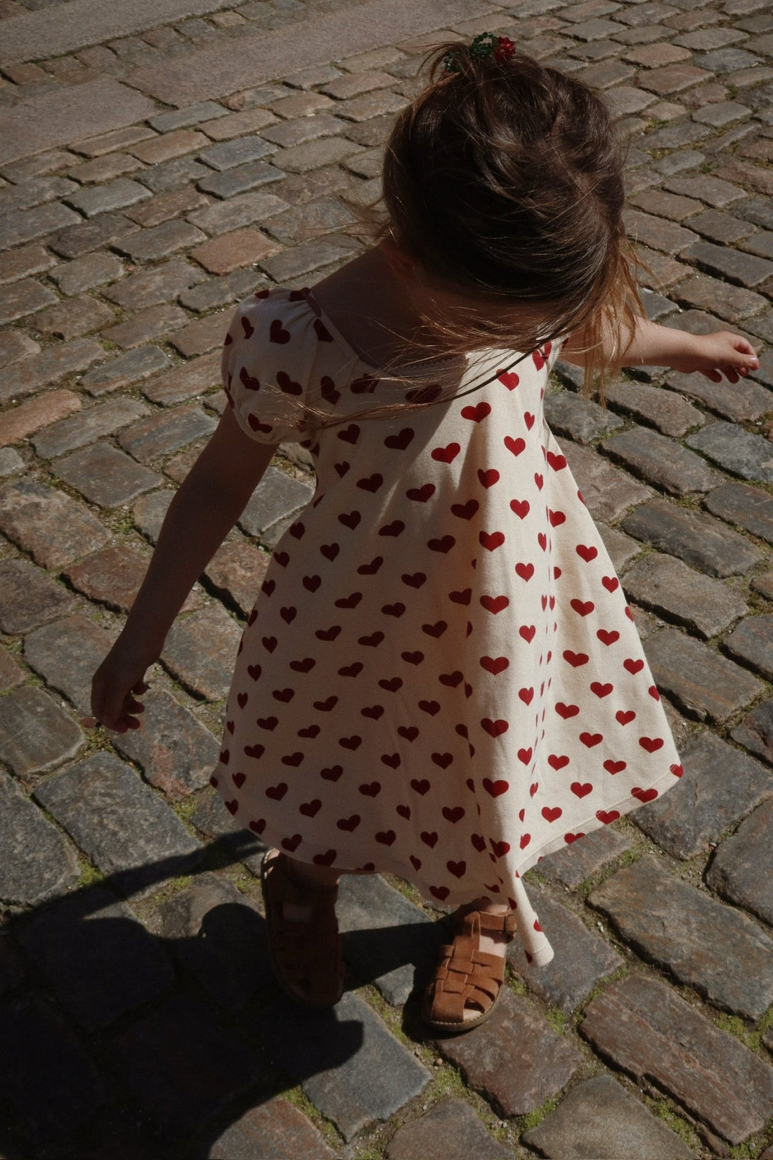 Konges Sløjd CLASSIC SS DRESS GOTS - amour rouge Konges Sløjd