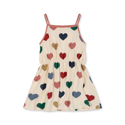 Konges Sløjd CLASSIC STRAP DRESS GOTS - BON COEUR COLORÉ Konges Sløjd - enjoykidsus