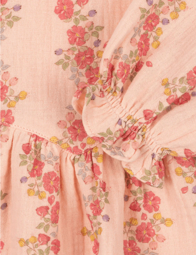 Konges Sløjd COCO DRESS GOTS - Floria Pink Konges Sløjd