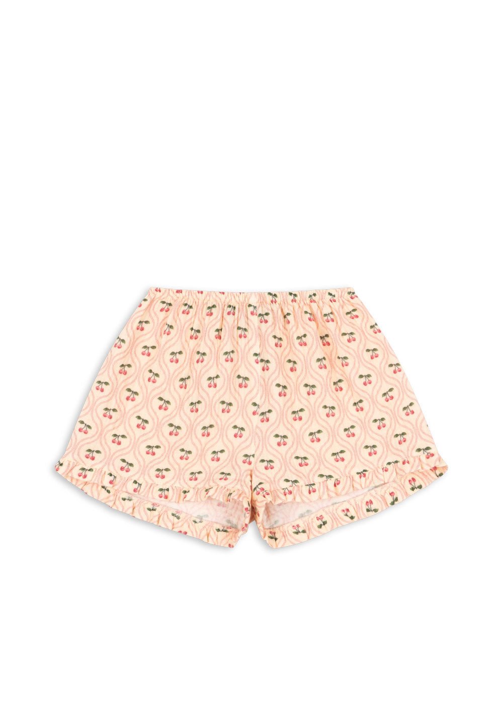 Konges Sløjd COCO SHORTS GOTS - cherry pink motif Konges Sløjd