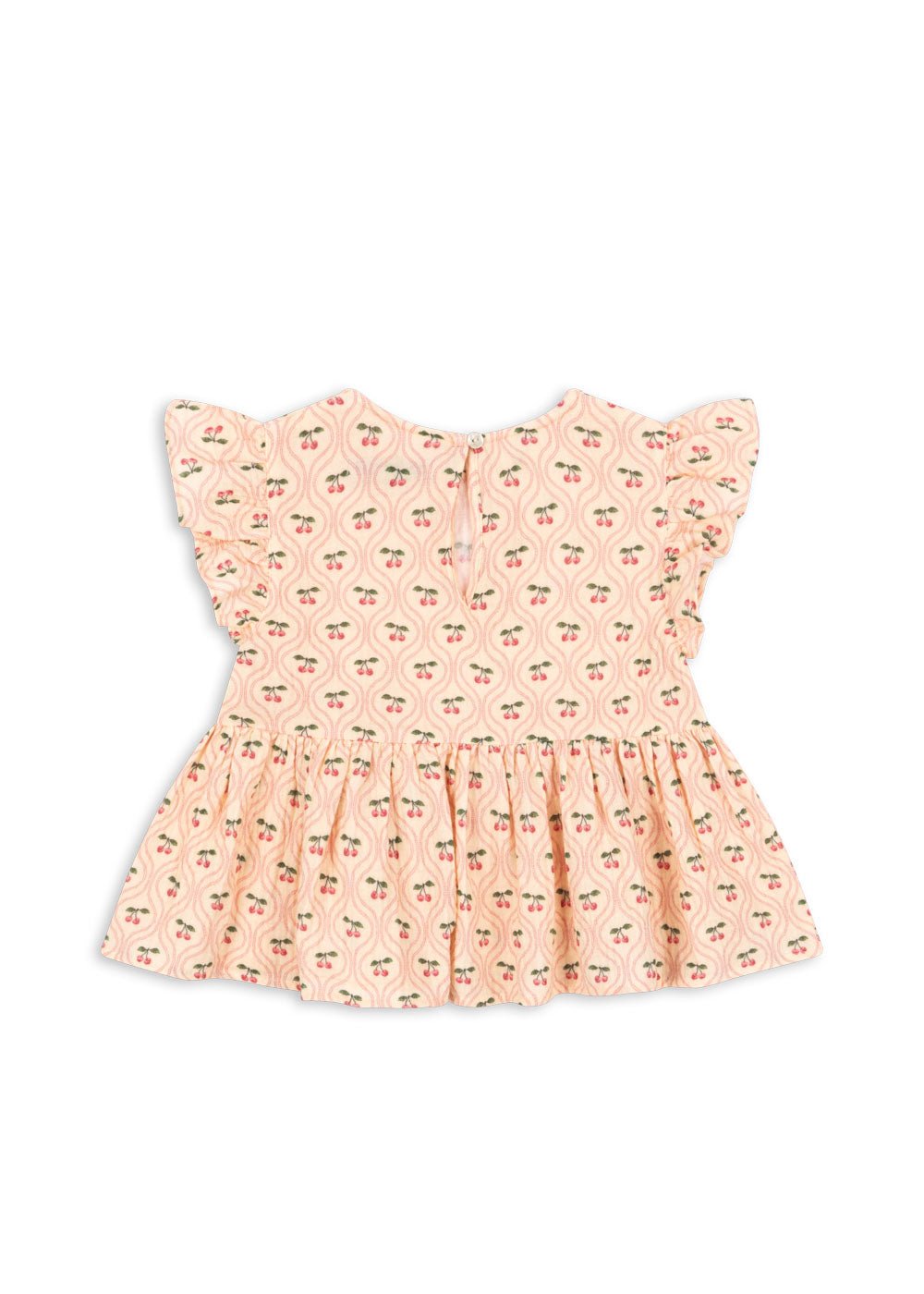 Konges Sløjd COCO TOP GOTS - cherry pink motif Konges Sløjd