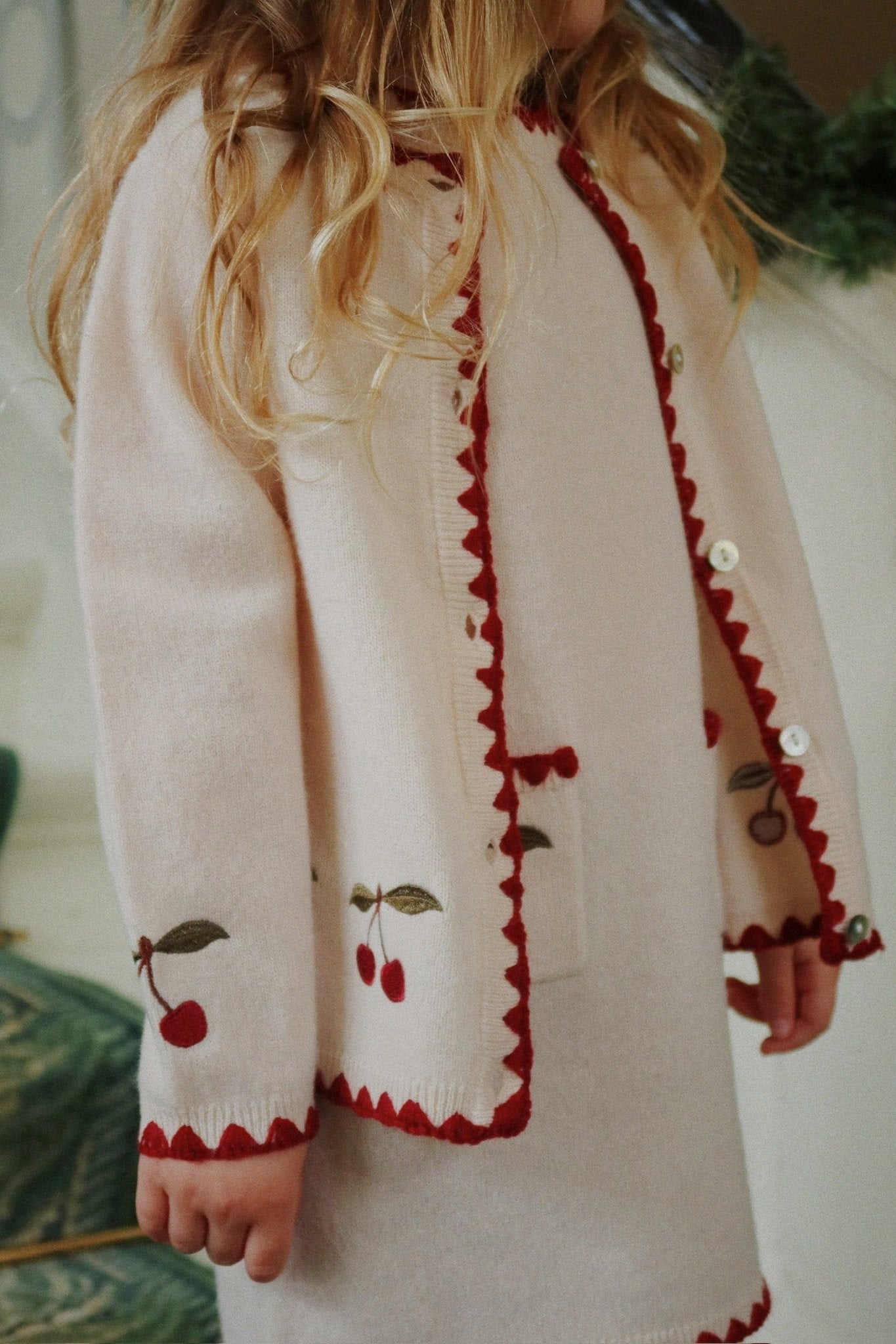 Konges Sløjd COLLETTE CARDIGAN - off white Konges Sløjd New Collection