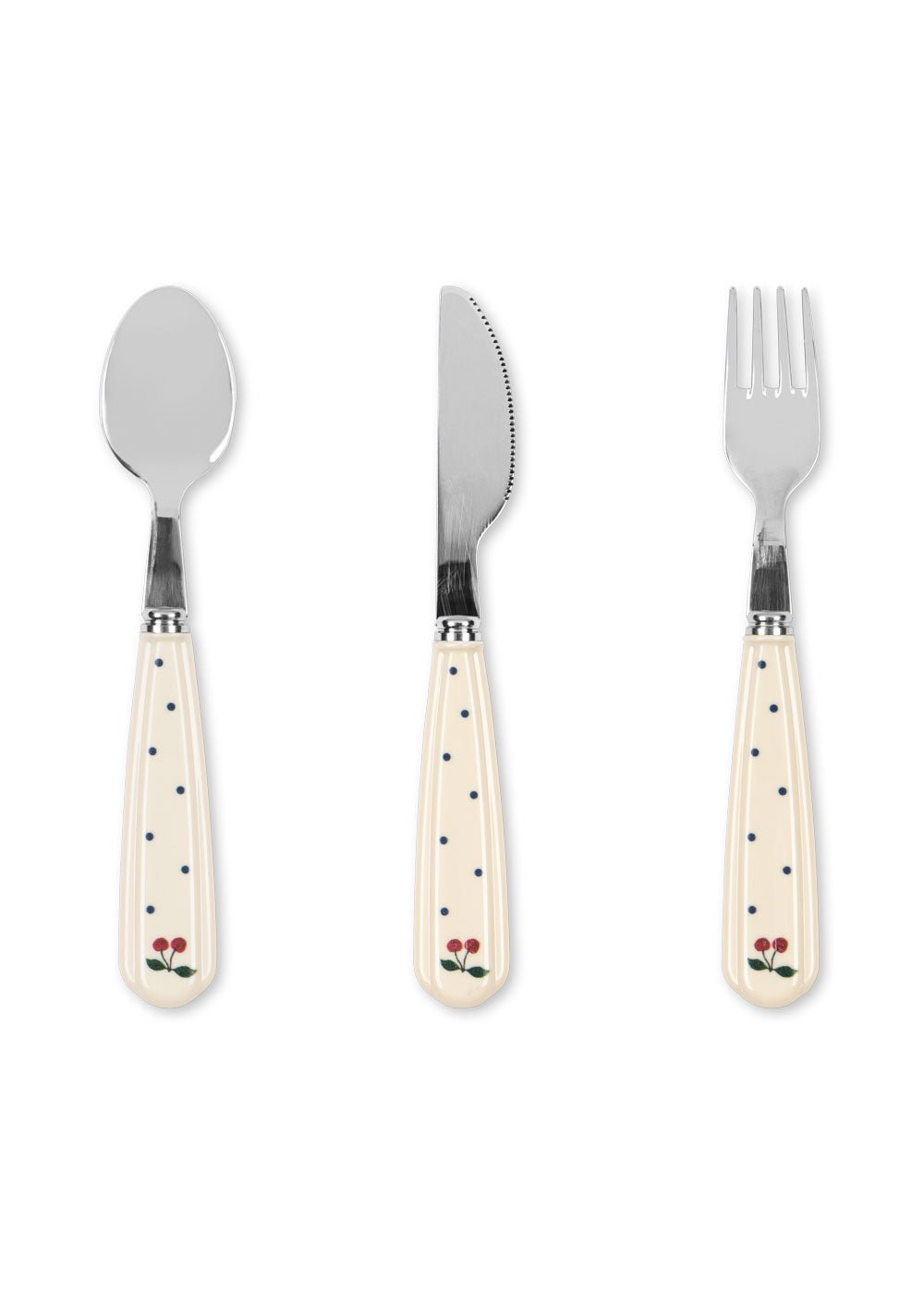 Konges Sløjd CUTLERY SET - navy dot Konges Sløjd New Collection