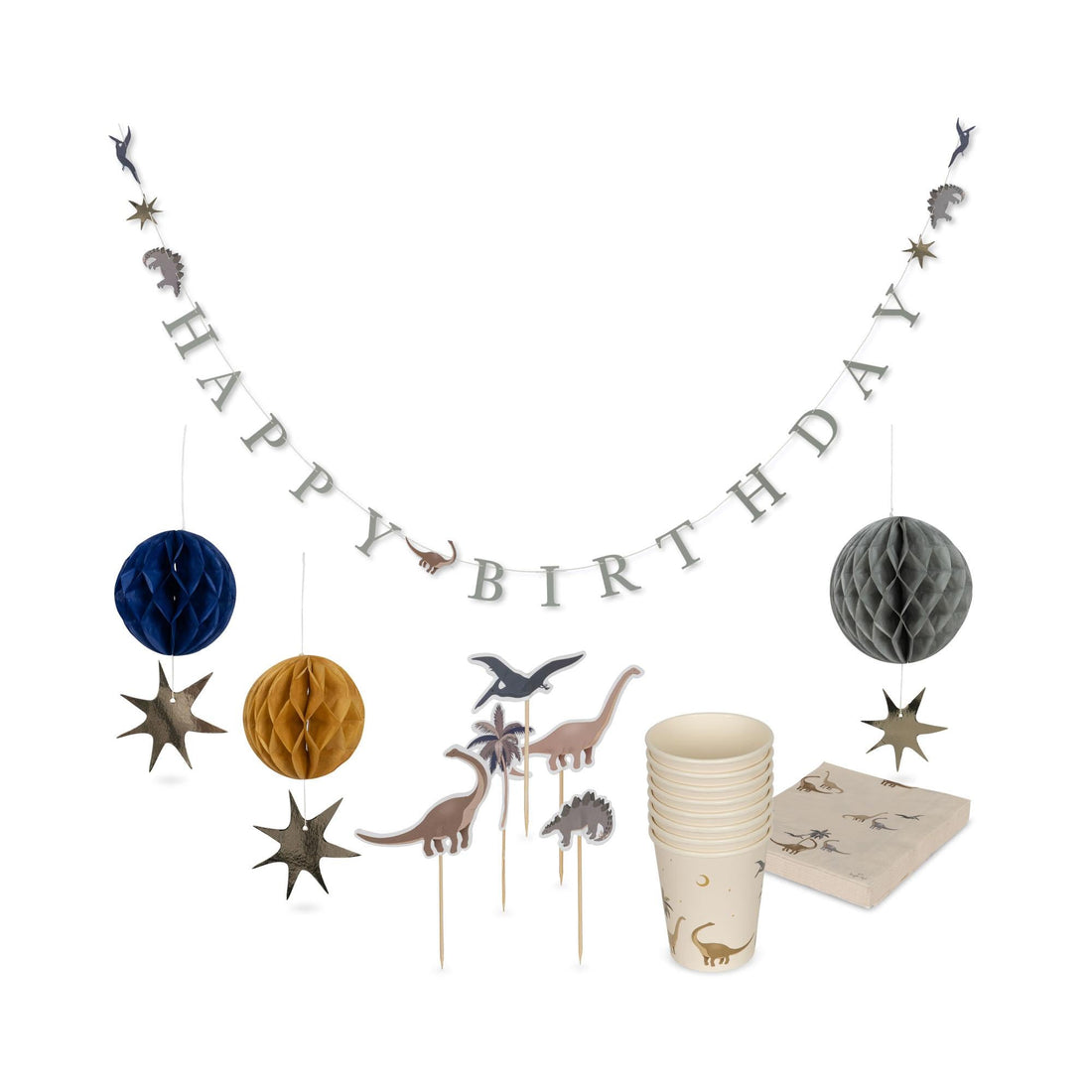 Konges Sløjd Dino Birthday Kit Konges Sløjd