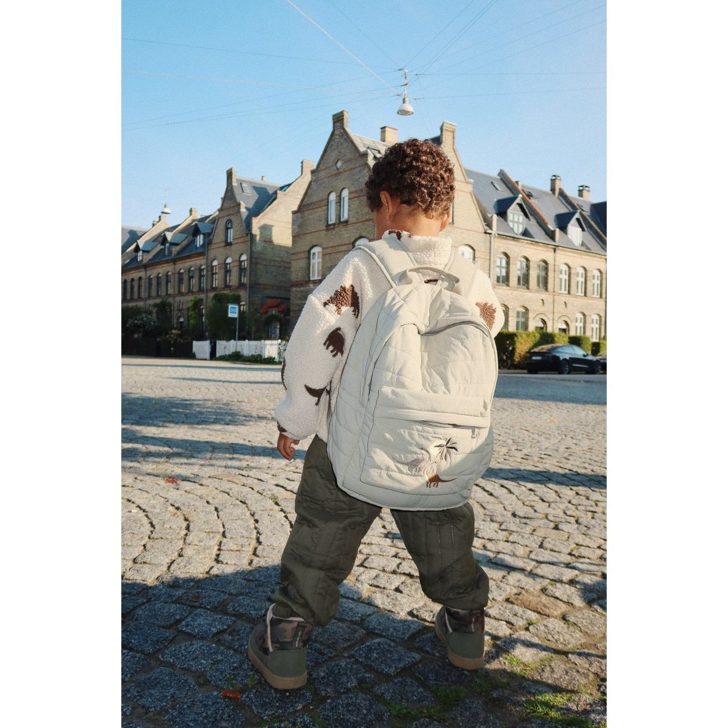 Konges Sløjd Dino Silhouette Jody Teddy Jacket Grs Konges Sløjd - enjoykidsus