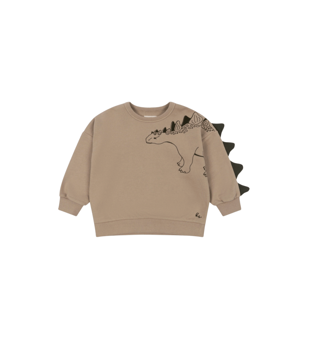 Konges Sløjd Dinosaur Tail Sweatshirt – Beige Konges Sløjd