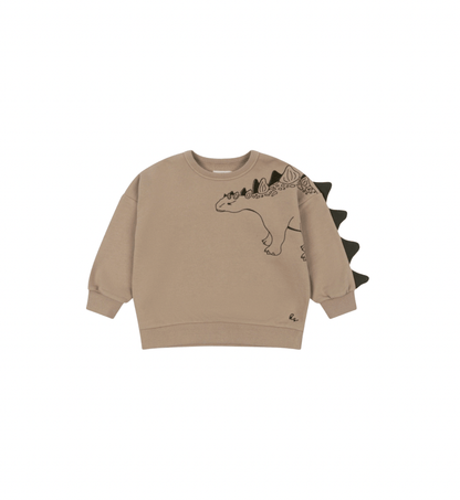 Konges Sløjd Dinosaur Tail Sweatshirt – Beige Konges Sløjd