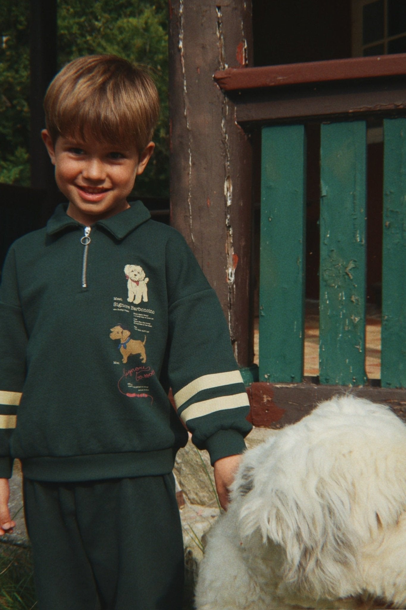 Konges Sløjd DOGGY POLO - pine grove Konges Sløjd Limited Collection