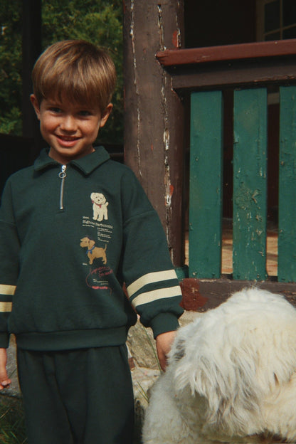 Konges Sløjd DOGGY POLO - pine grove Konges Sløjd Limited Collection