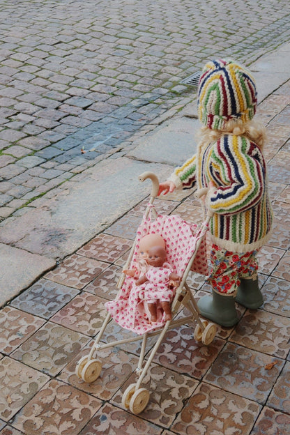 Konges Sløjd Doll Stroller - Rosie Rose Konges Sløjd