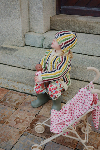 Konges Sløjd Doll Stroller - Rosie Rose Konges Sløjd