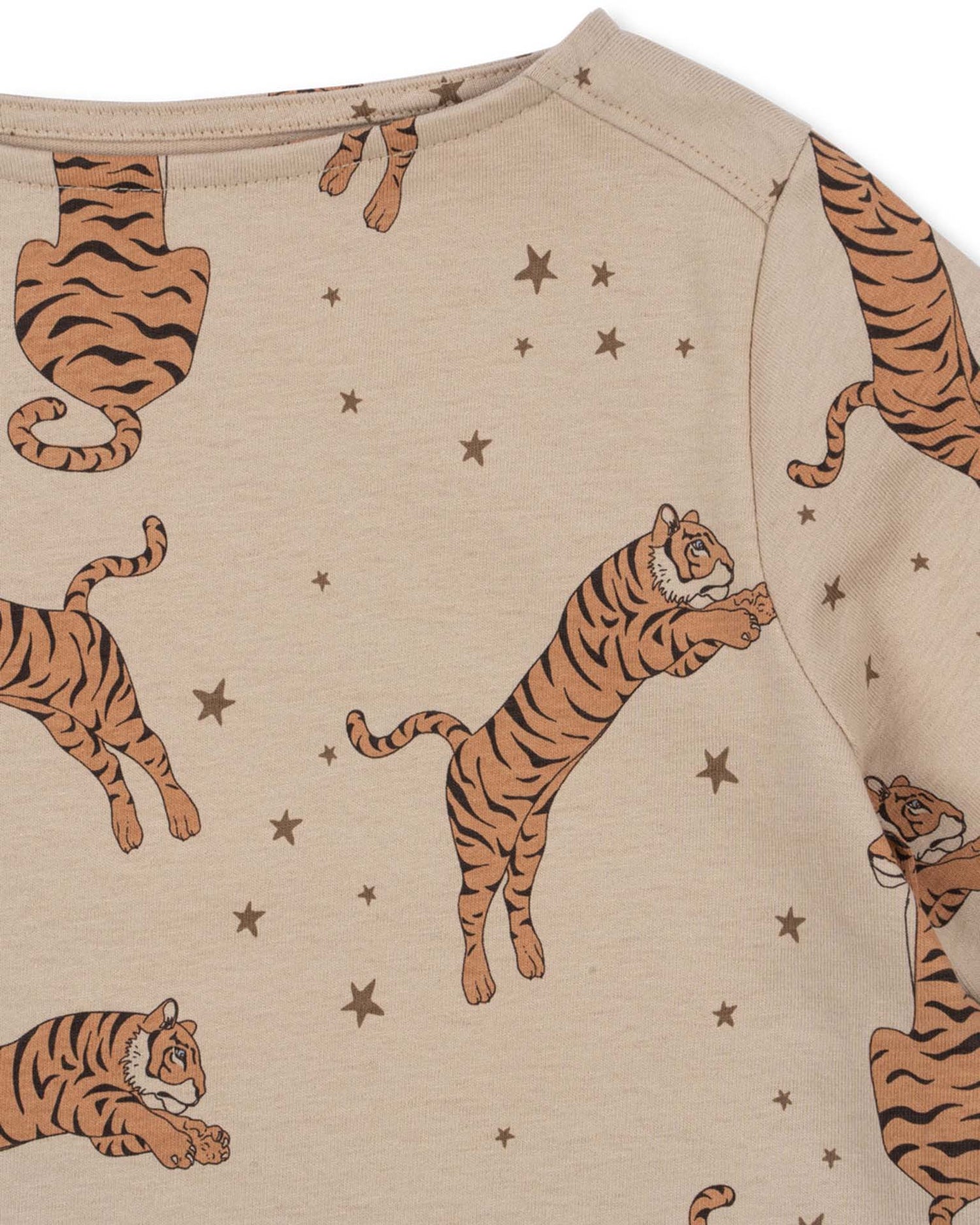 konges sløjd drey long sleeve tee - Tiger konges sløjd