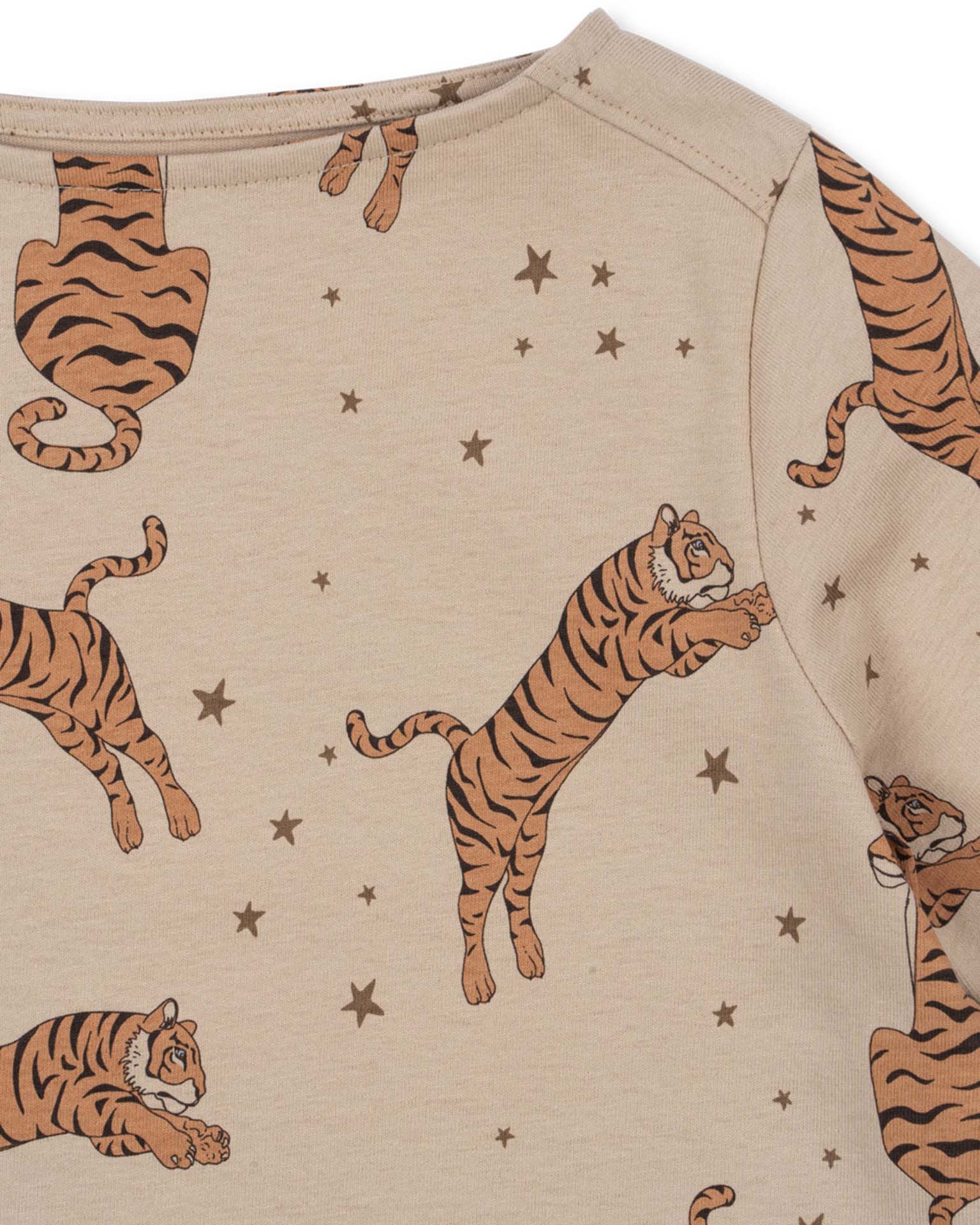 konges sløjd drey long sleeve tee - Tiger konges sløjd