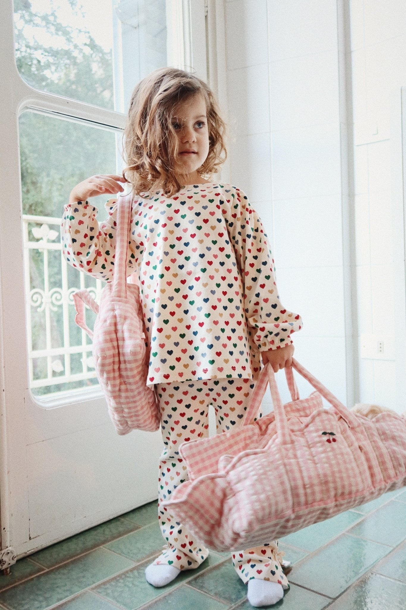 Konges Sløjd DREY SLIT TEE GOTS - COEUR COLORÉ Konges Sløjd