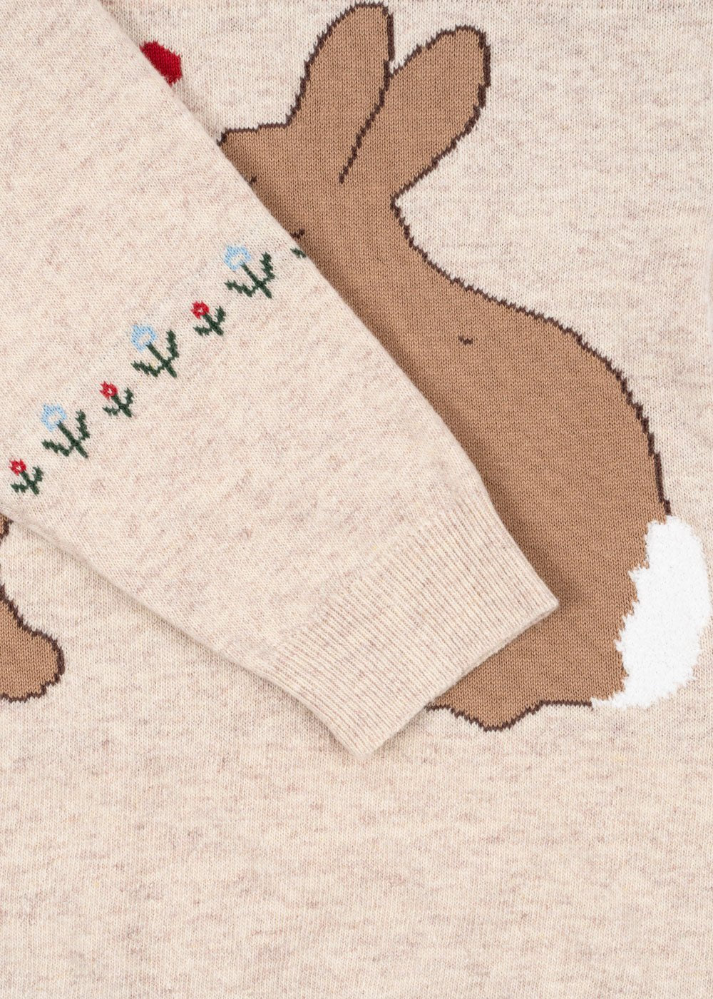 Konges Sløjd ELI KNIT DRESS - OFF WHITE MELANGE Konges Sløjd