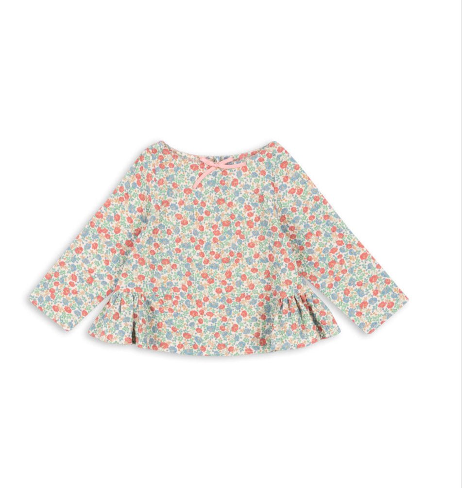 Konges Sløjd Elin Bow Blouse GOTS - Fiola Konges Sløjd