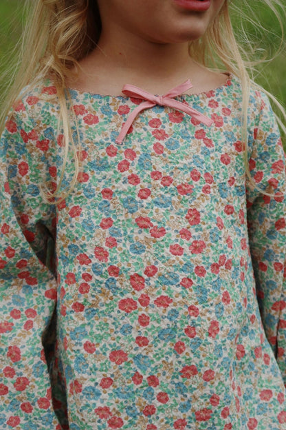 Konges Sløjd Elin Bow Blouse GOTS - Fiola Konges Sløjd