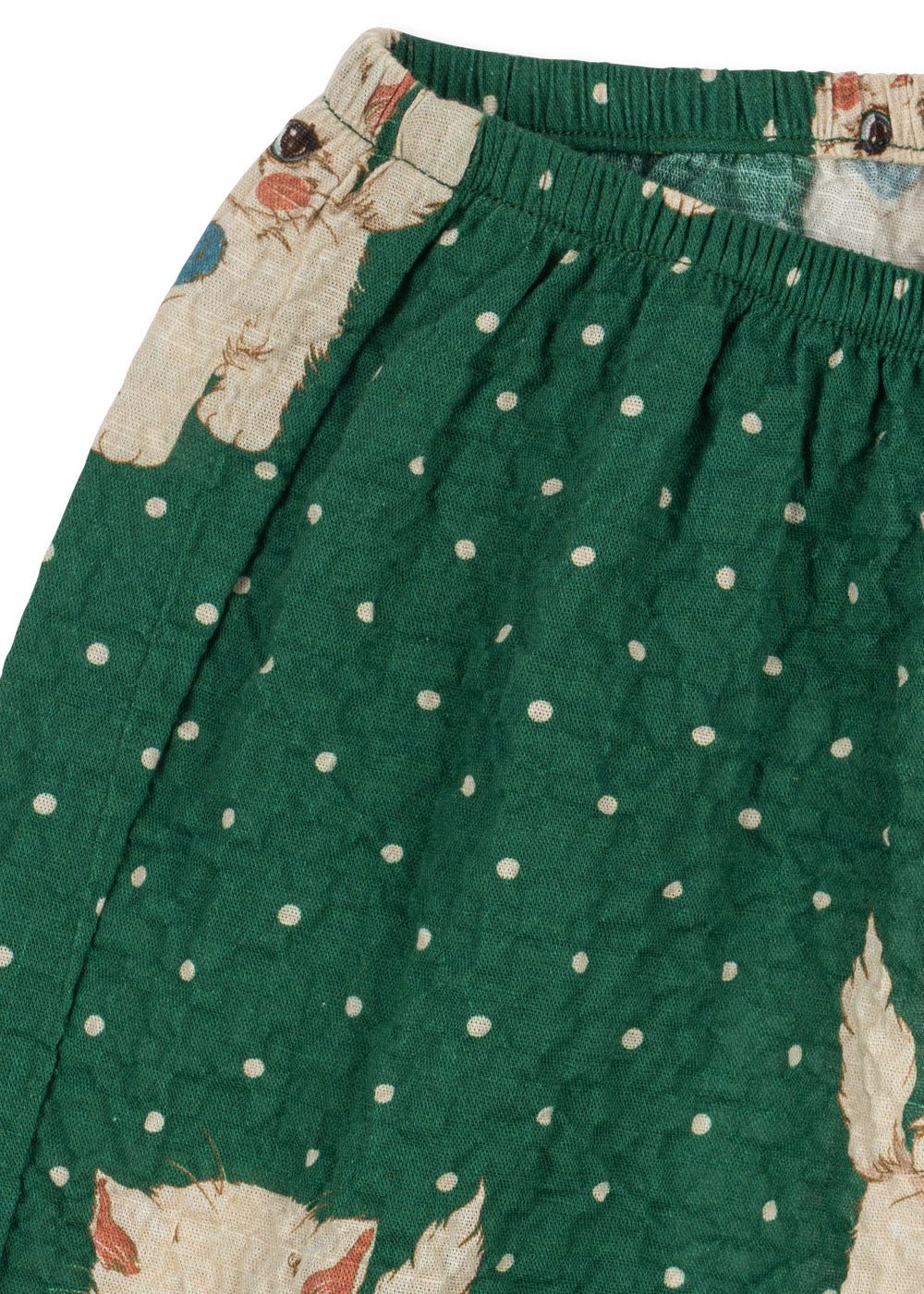 Konges Sløjd ELIN PANTS - dot miao verde Konges Sløjd Limited Collection