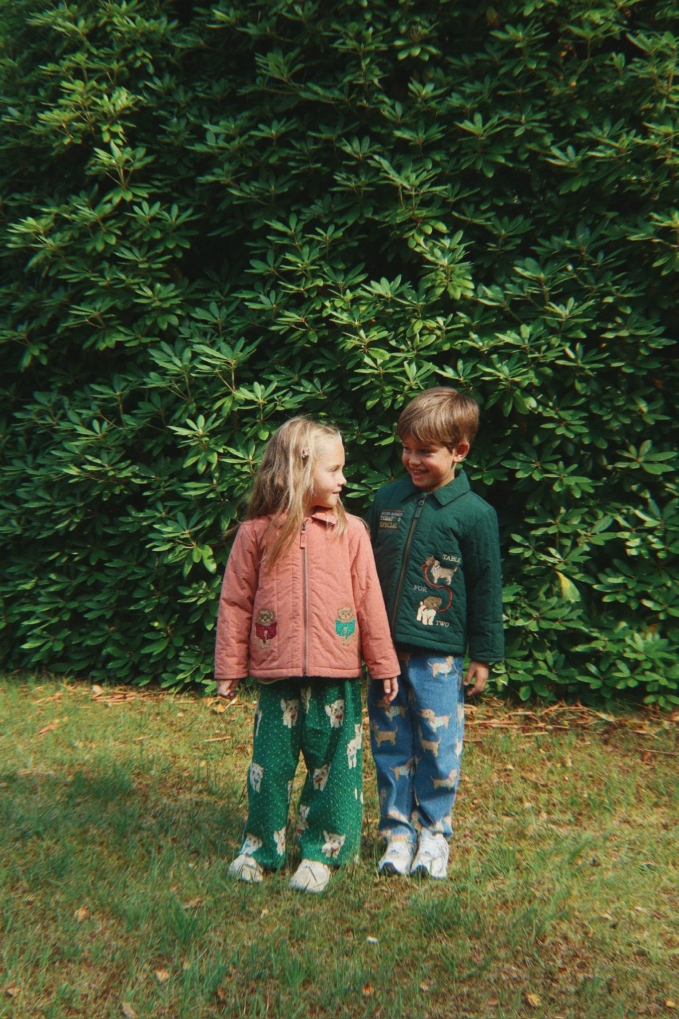 Konges Sløjd ELIN PANTS - dot miao verde Konges Sløjd Limited Collection