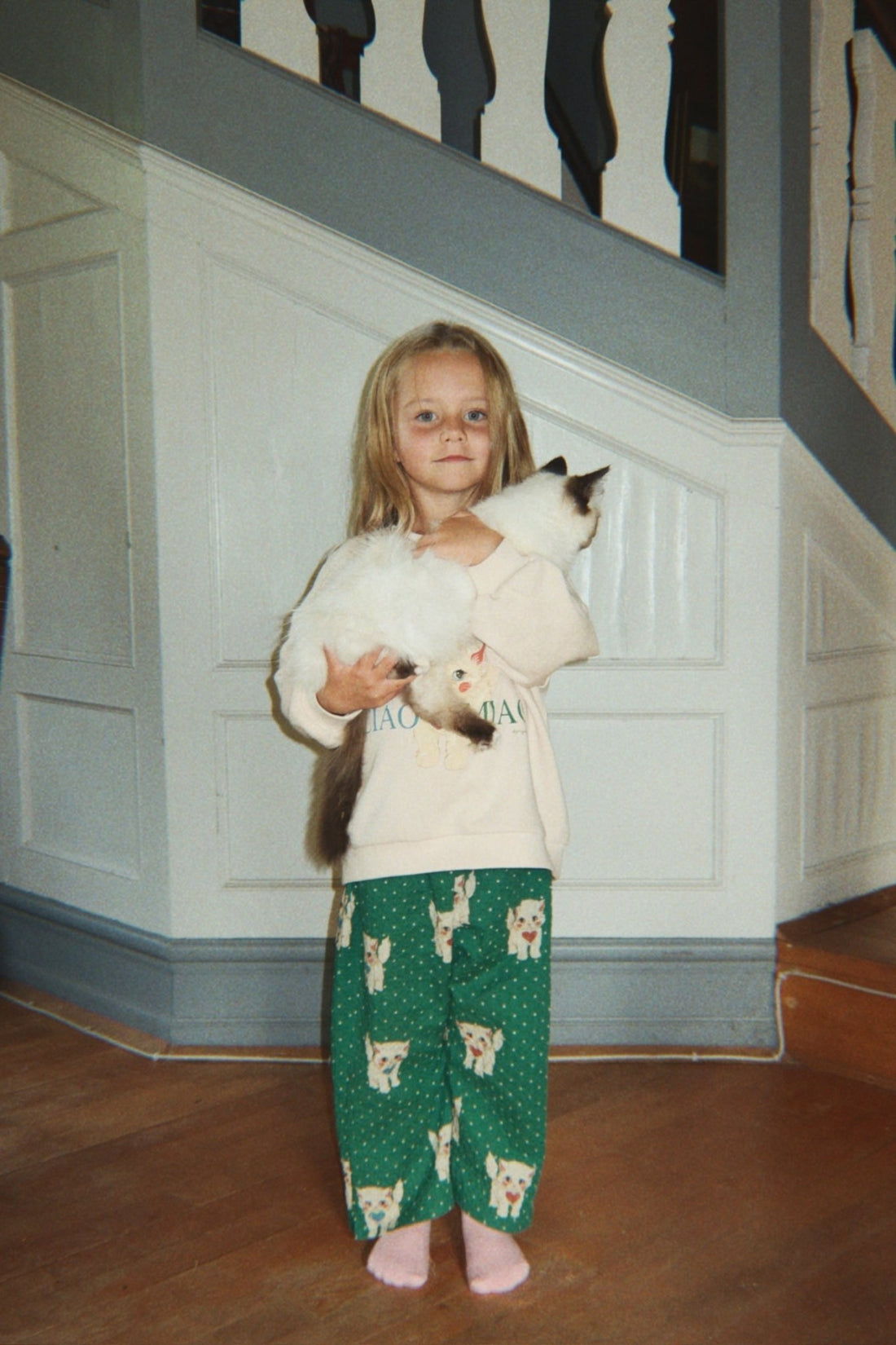 Konges Sløjd ELIN PANTS - dot miao verde Konges Sløjd Limited Collection