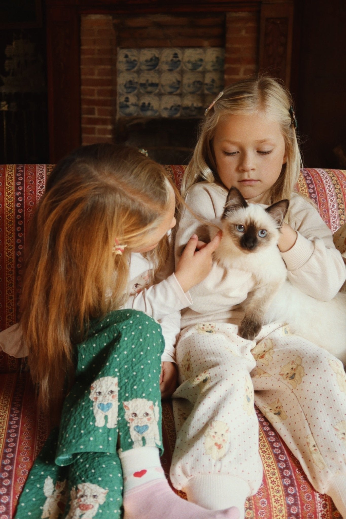 Konges Sløjd ELIN PANTS - dot miao verde Konges Sløjd Limited Collection