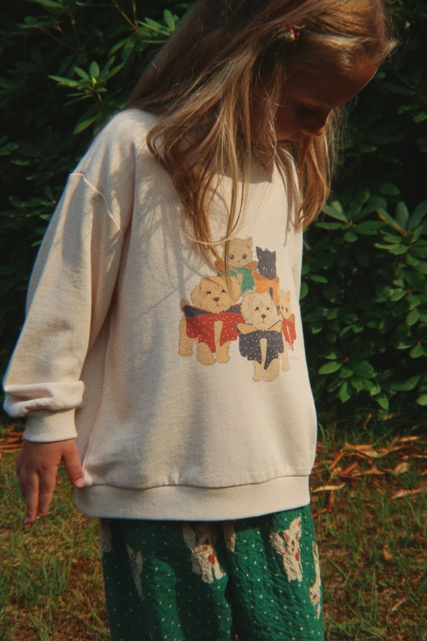 Konges Sløjd ELIN PANTS - dot miao verde Konges Sløjd Limited Collection