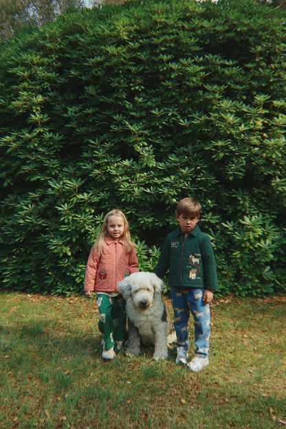 Konges Sløjd ELIN PANTS - dot miao verde Konges Sløjd Limited Collection