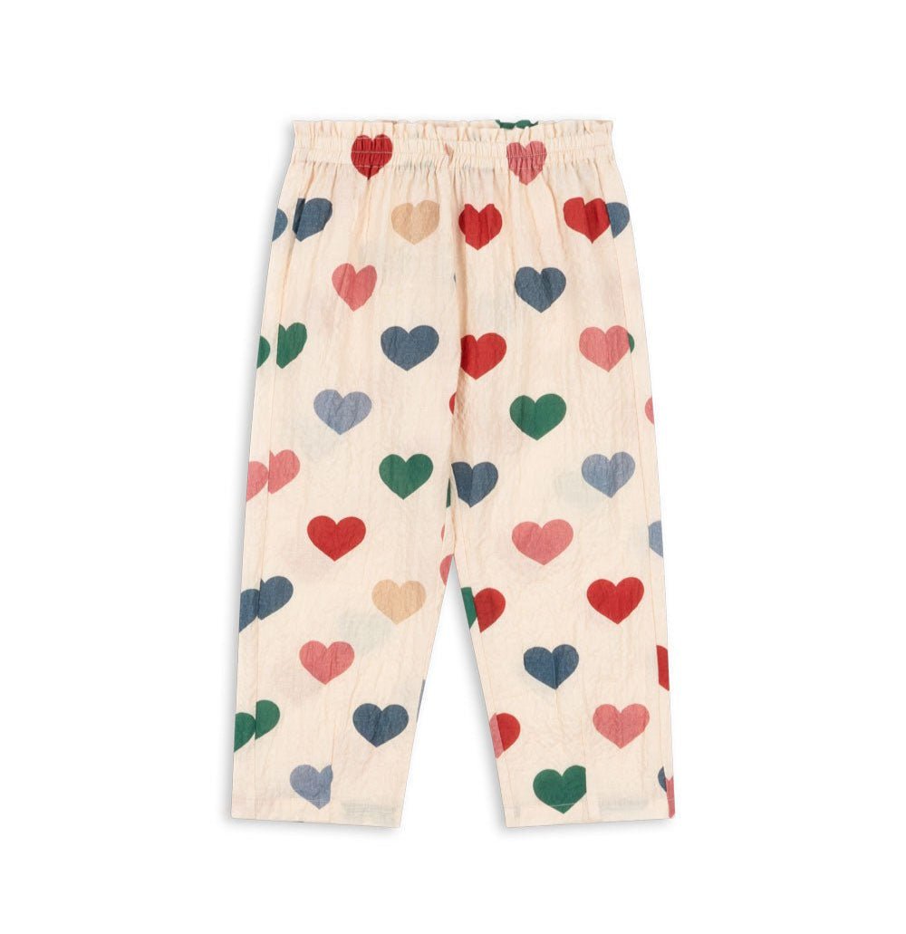 Konges Sløjd ELIN PANTS GOTS - BON COEUR COLORE FRAPPE Konges Sløjd