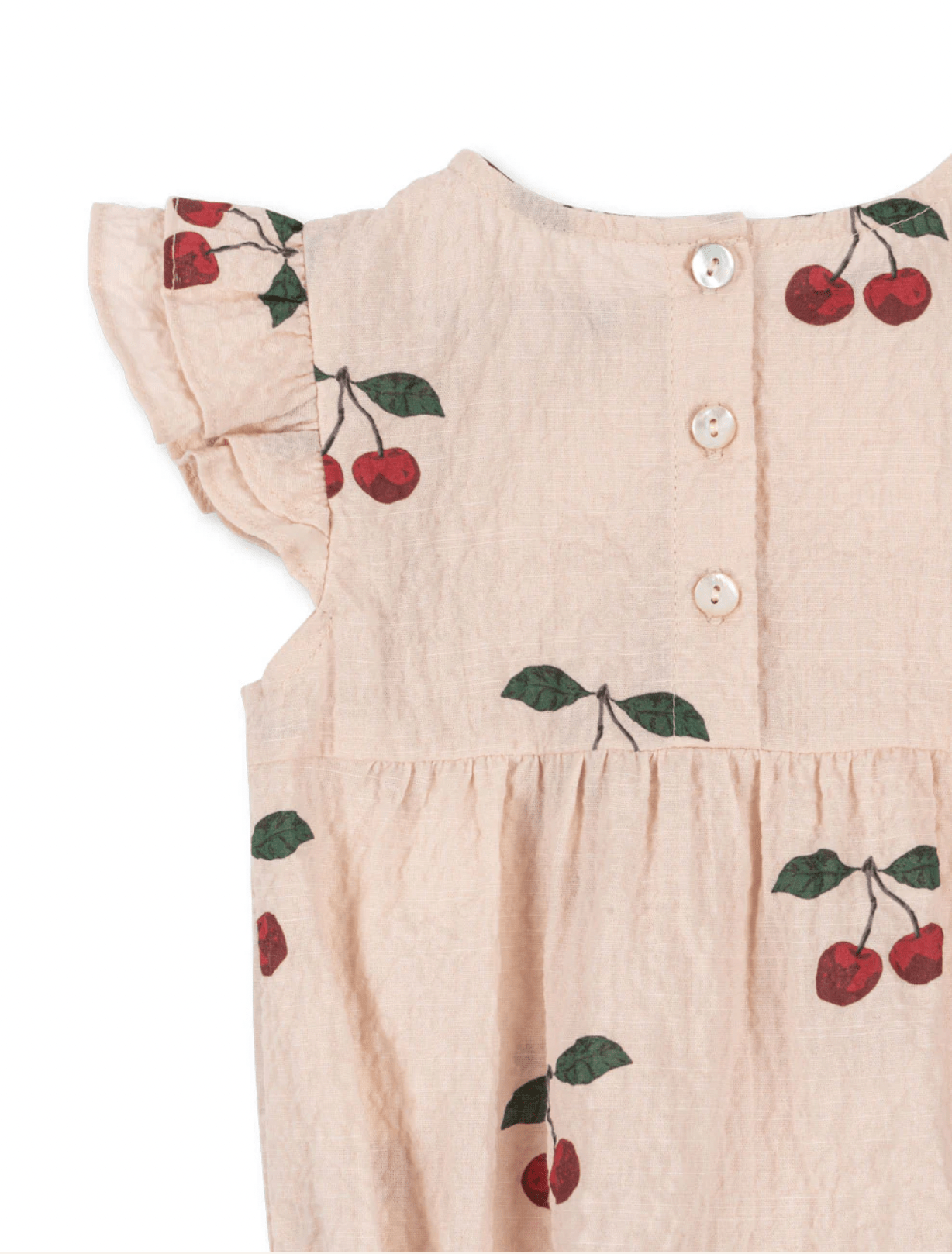 Konges Sløjd Elin Romper GOTS - Ma Grande Cerise Pink Konges Sløjd