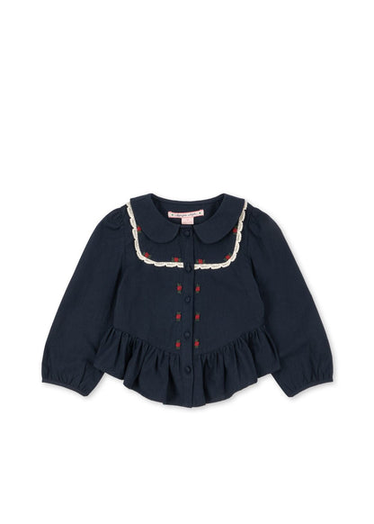 Konges Sløjd EMMY SHIRT - dark navy Konges Sløjd New Collection
